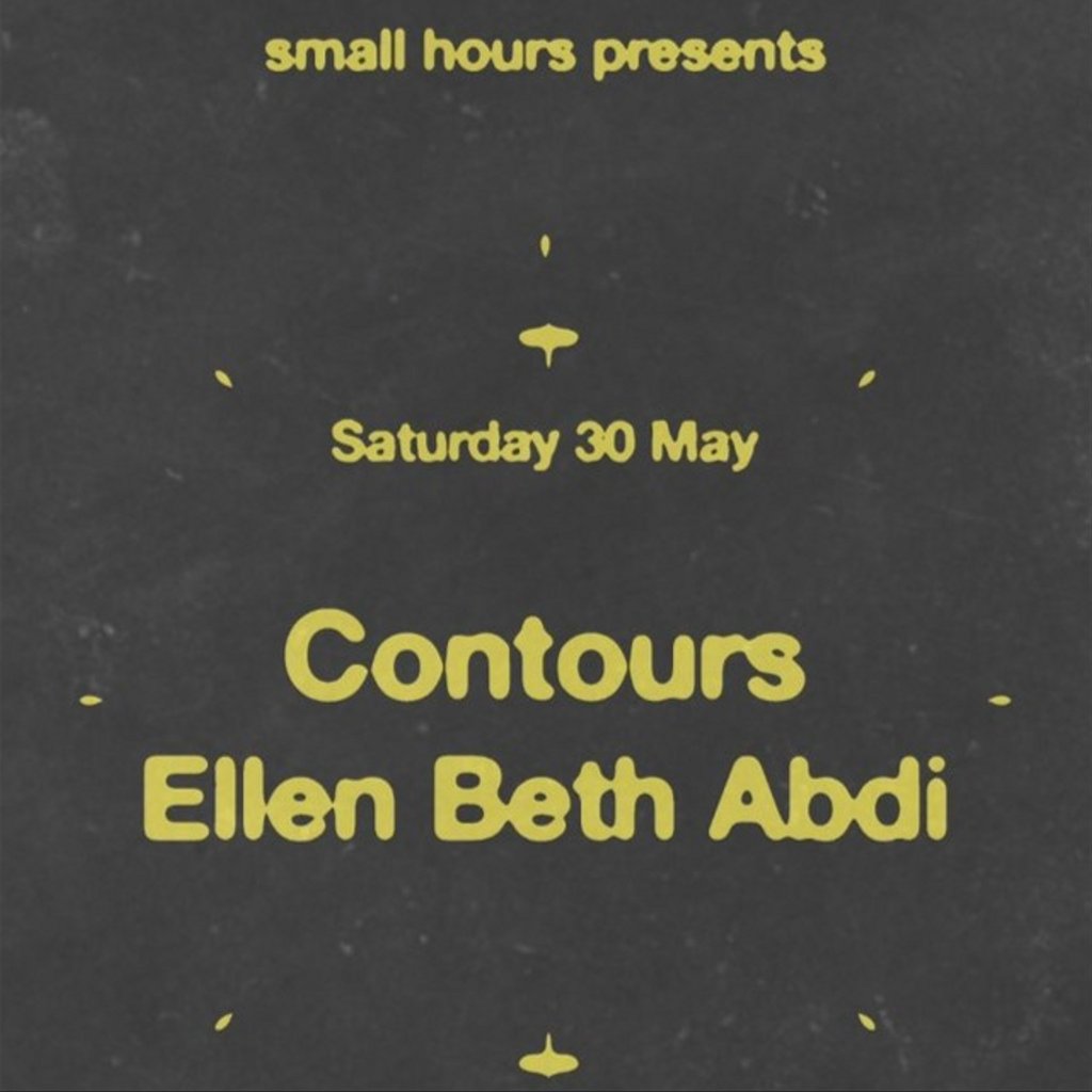 Contours & Ellen Beth Abdi | Small Hours @ SHOP, Preston