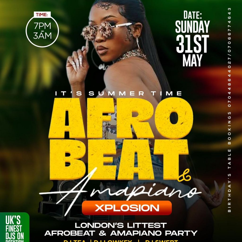 SummerTime Afrobeats X Amapiano Xplosion