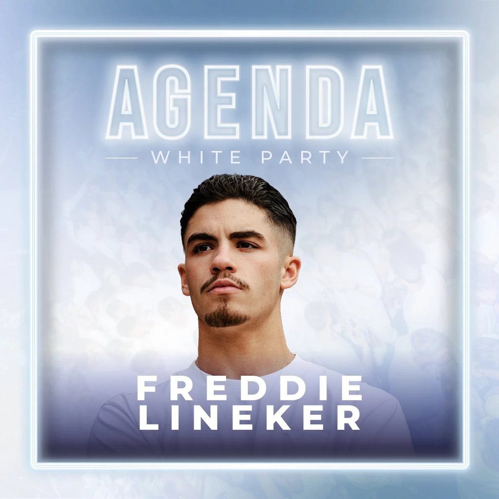 Agenda White Party Magaluf - Freddie Lineker