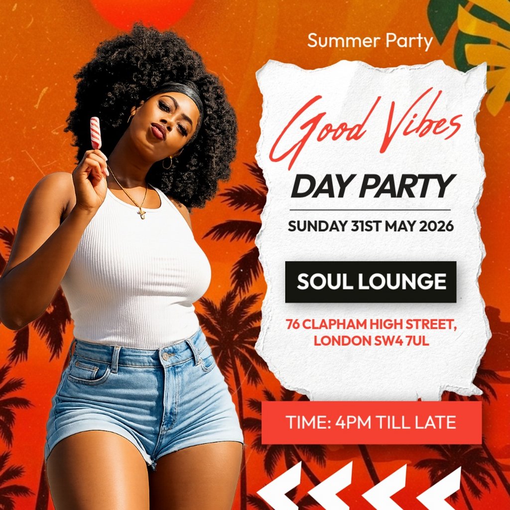Good Vibes :: RnB, Afrobeats & Bashment Day Party