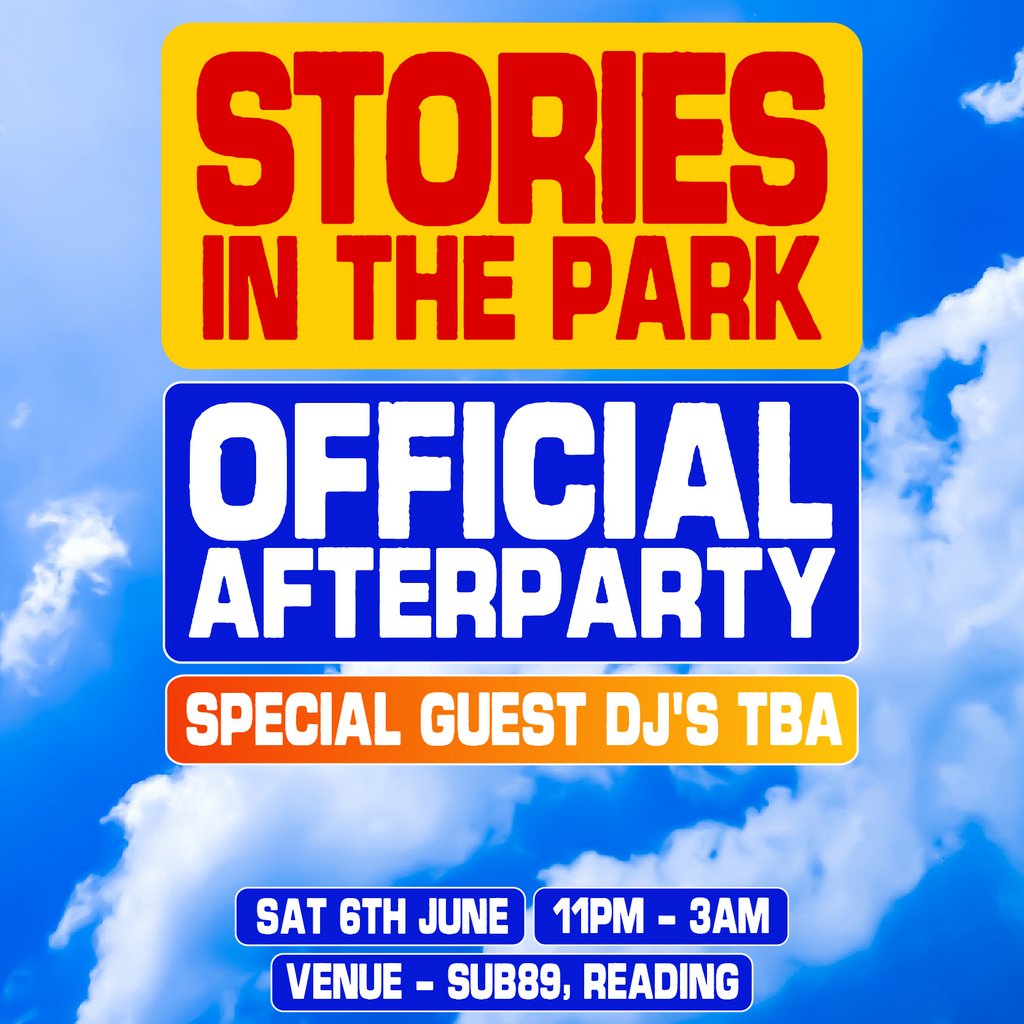 Stories In The Park Official Afterparty