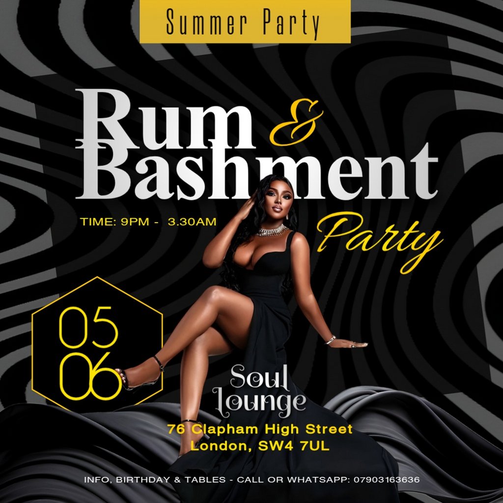 Rum & Bashment Summer Party