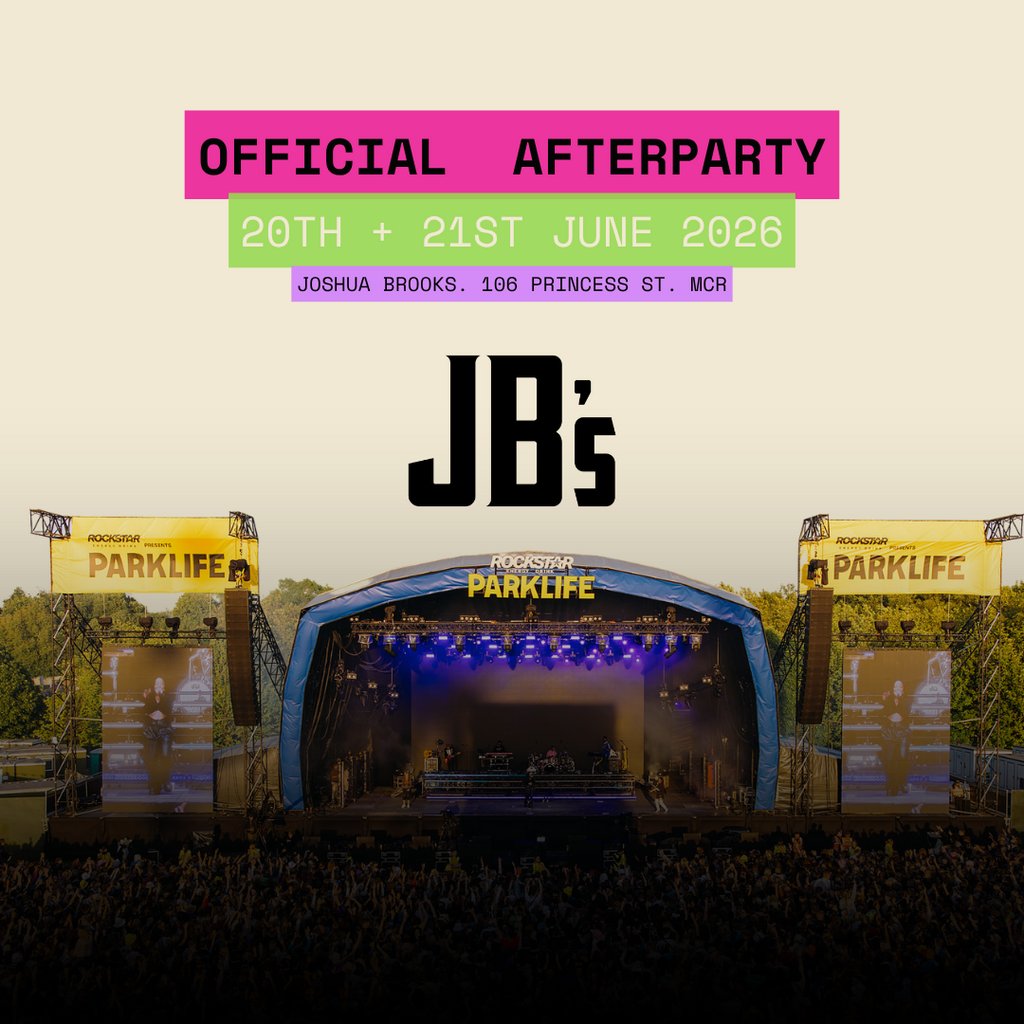 Official Parklife Afterparty: Joshua Brooks Mcr [saturday]