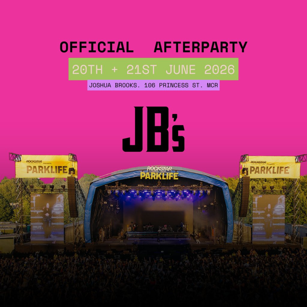 Official Parklife Afterparty: Joshua Brooks Mcr [sunday]