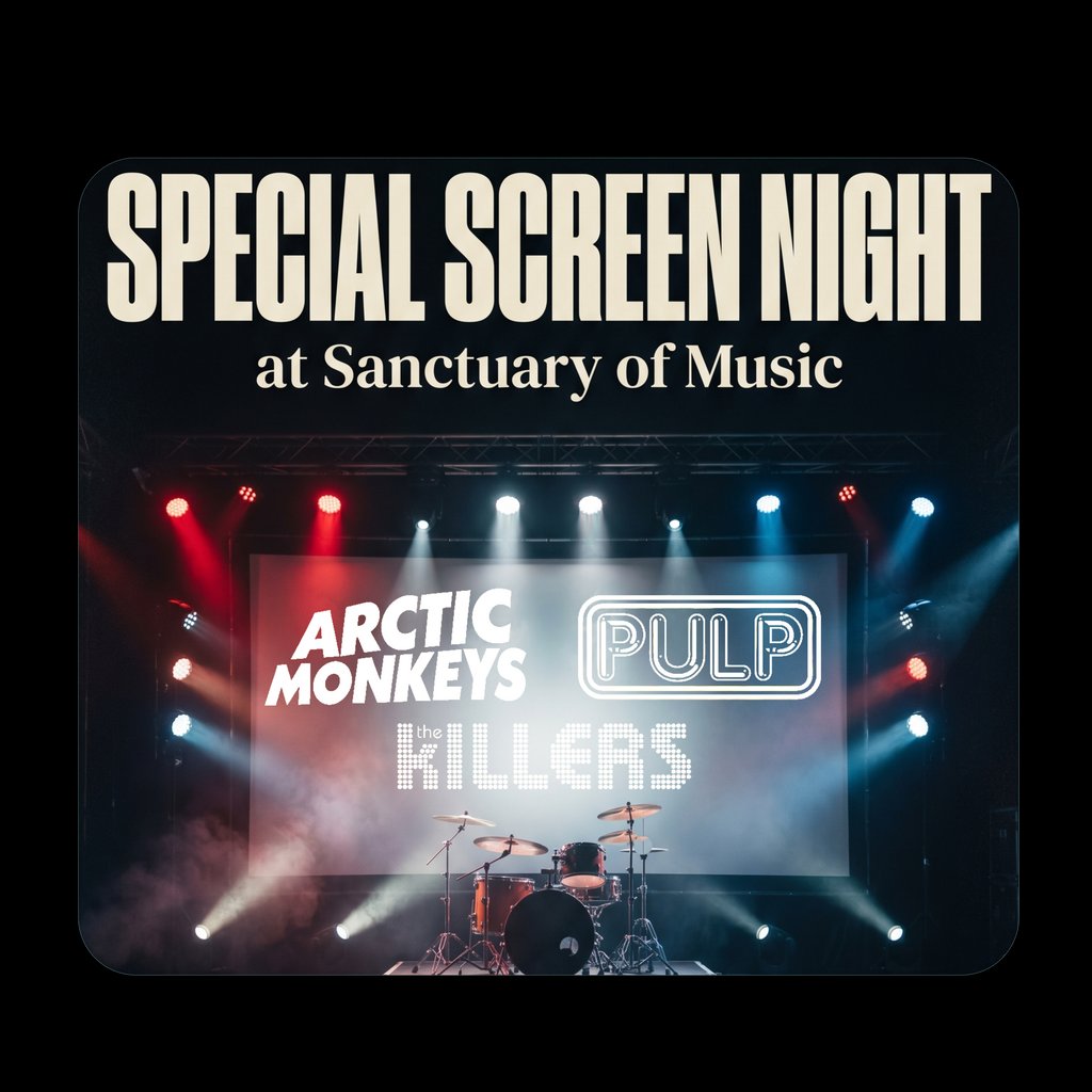 Triple Concert Screening: Arctic Monkeys, Pulp & The Killers