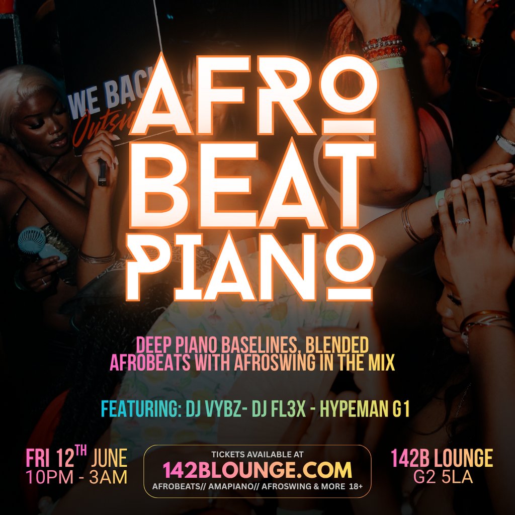 AfroBeat Piano Fridays !!!