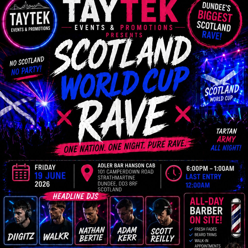 Scotland World Cup Rave