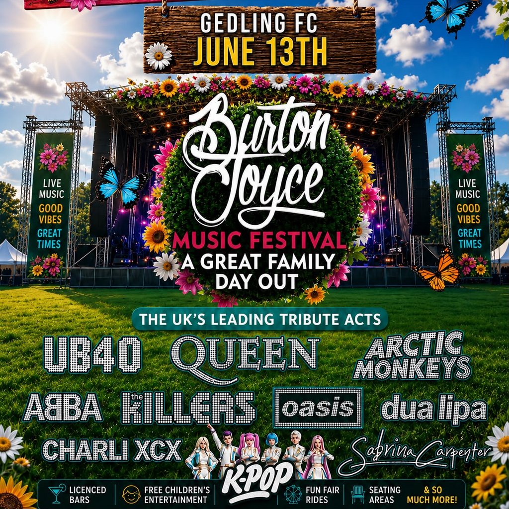 Burton Joyce Music festival Parking
