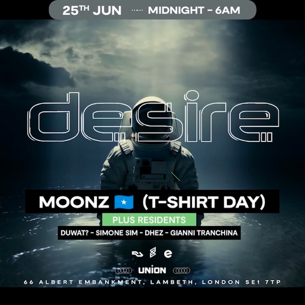 DESIRE - Weekly Thursday After Party - Moonz