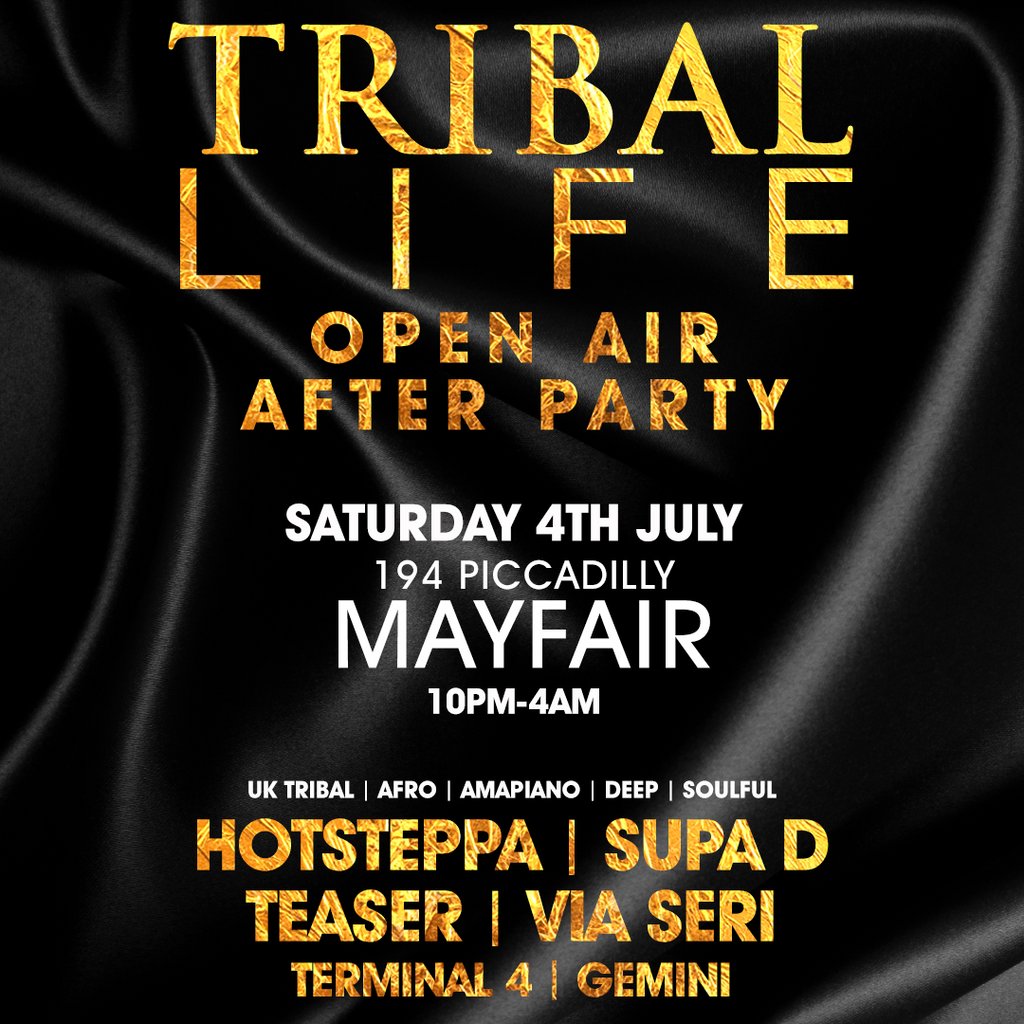 Tribal Life - Open Air AFTER PARTY