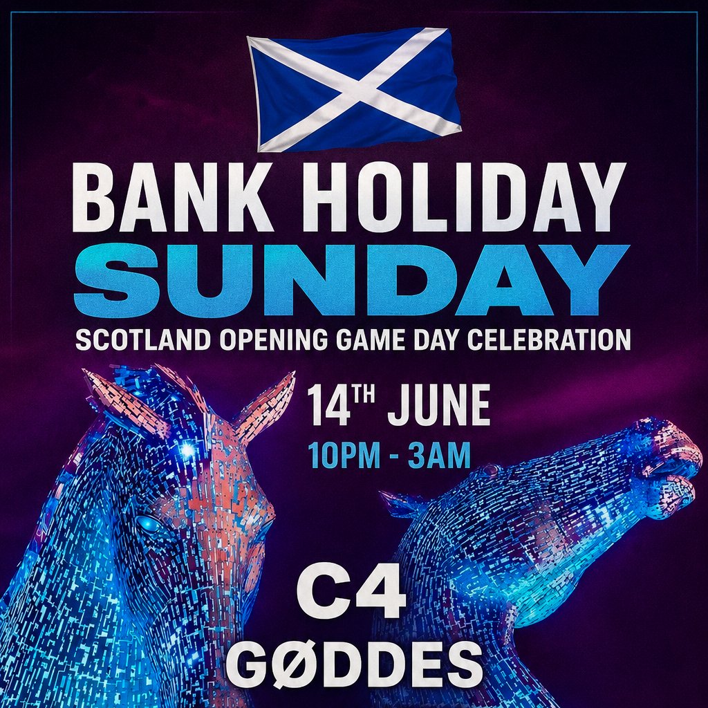 No Scotland No Party Bank Holiday Football + Rave