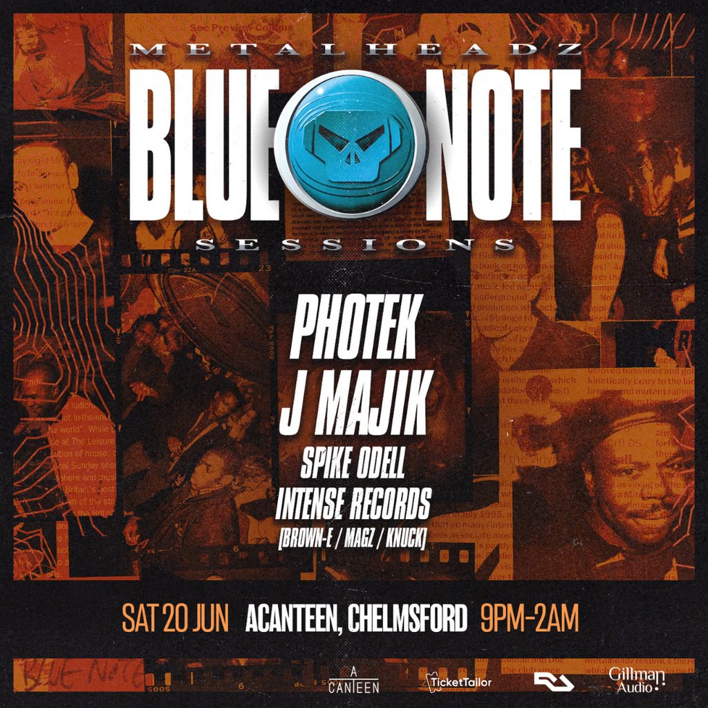 MetalHeadz BlueNote Sessions Tour - PHOTEK & J MAJIK