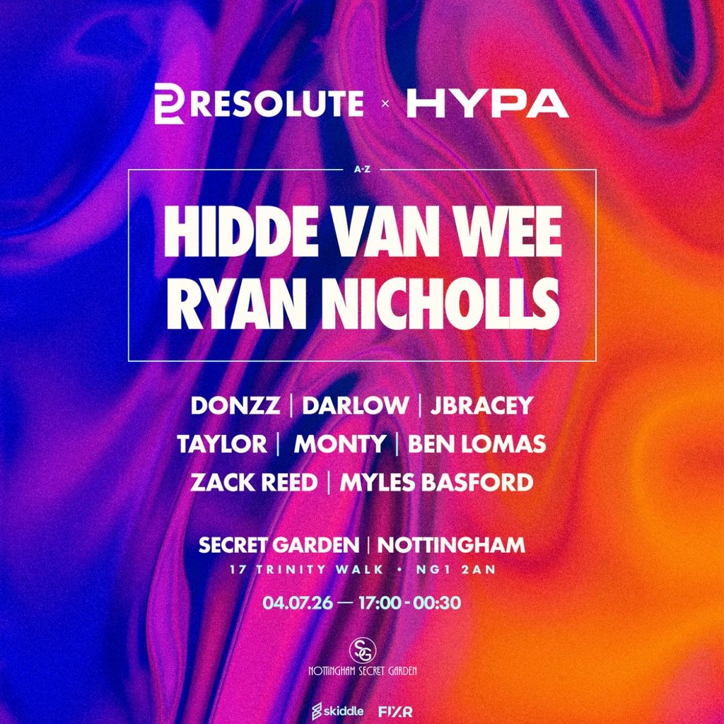 HYPA X RESOLUTE: Hidde Van Wee X Ryan Nicholls