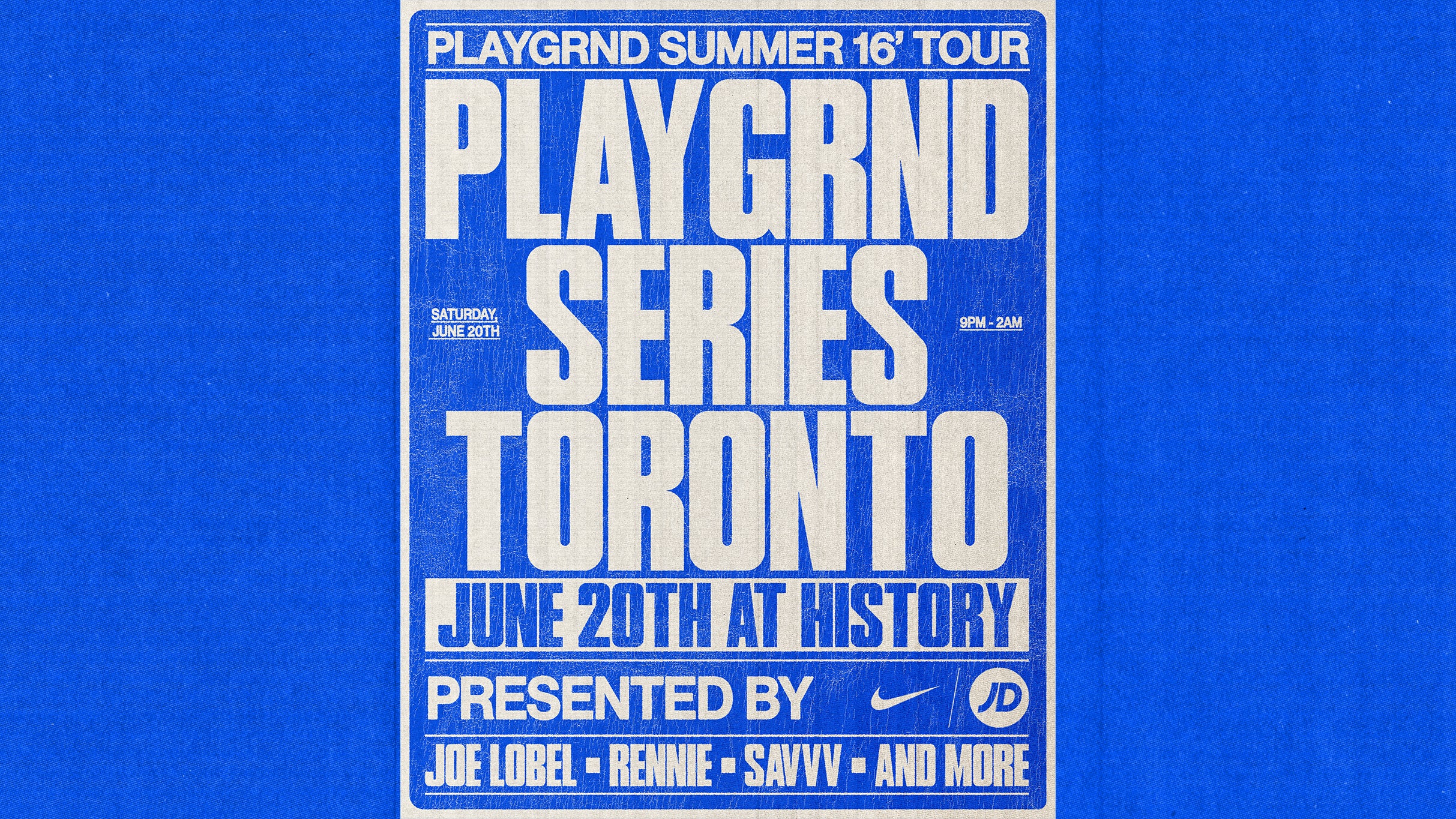 PLAYGRND SERIES