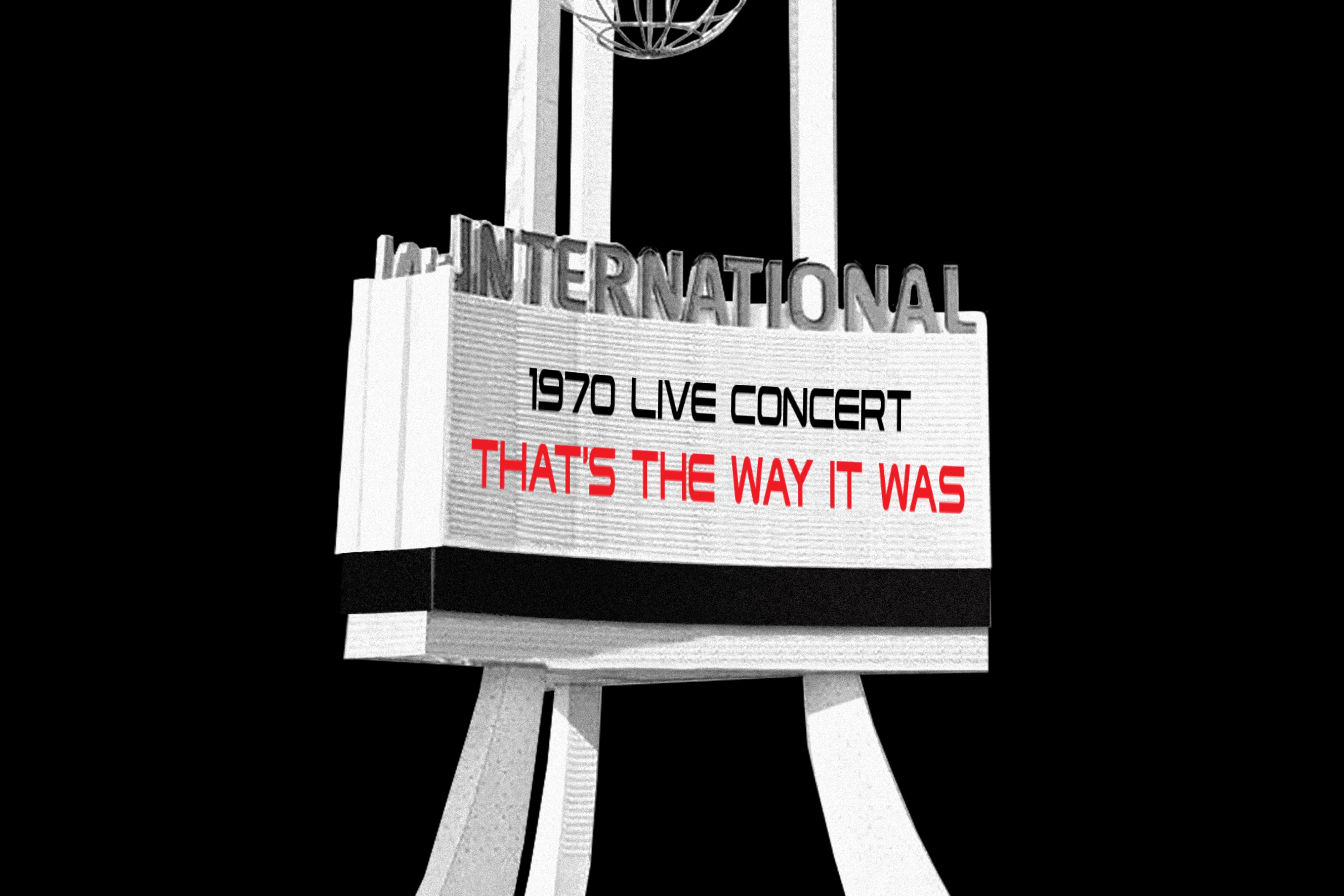 1970 LIVE! That's The Way It Was