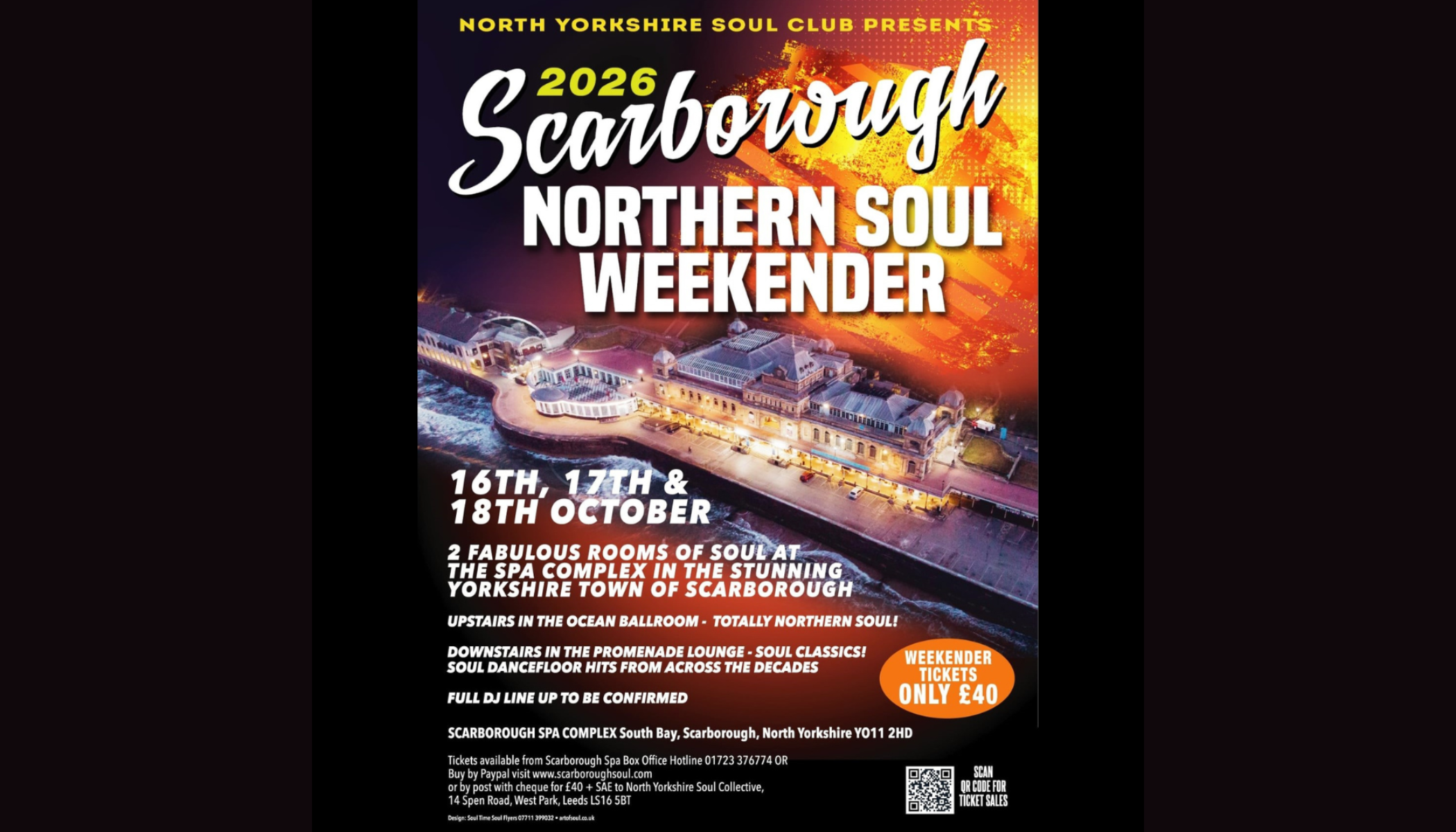 Scarborough Northern Soul Weekender 2026