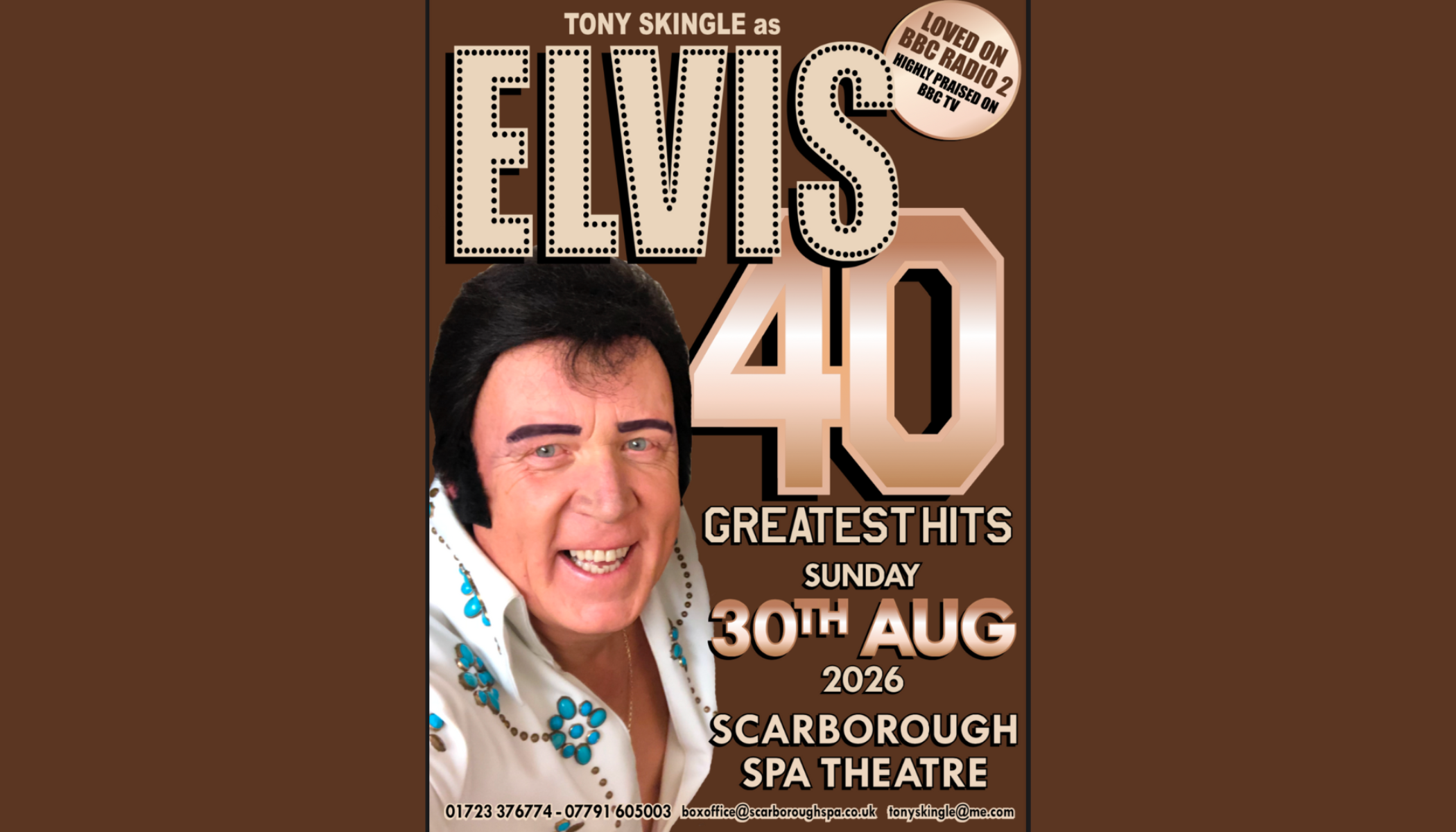 Tony Skingle: Elvis 40 Greatest Hits