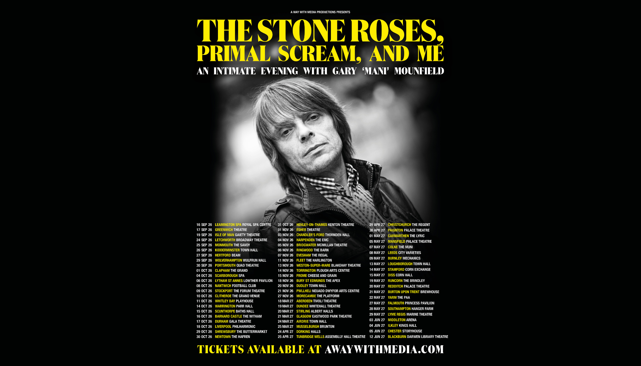 An Intimate Evening with Gary 'Mani' Mounfield