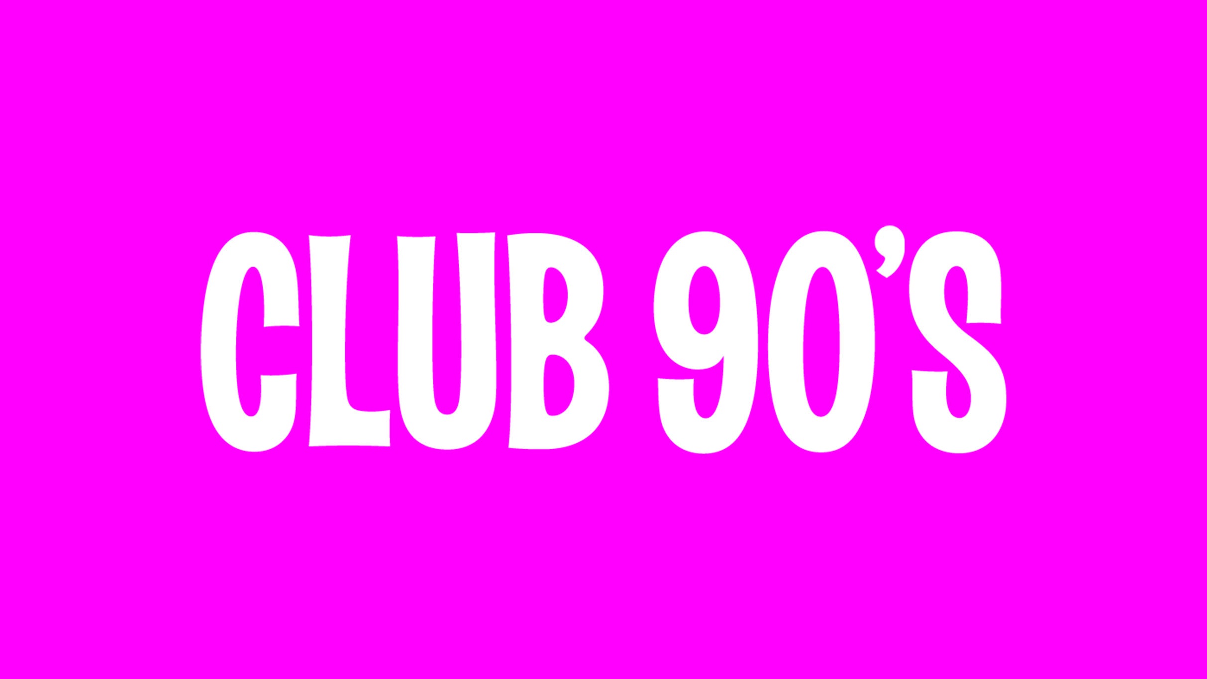 Club 90's Presents Benito Bowl (18+)