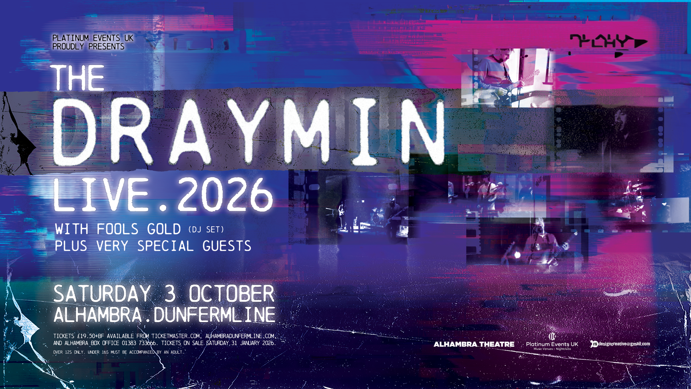 The Draymin + Fool's Gold Indie Clubnight + Very Special Guests