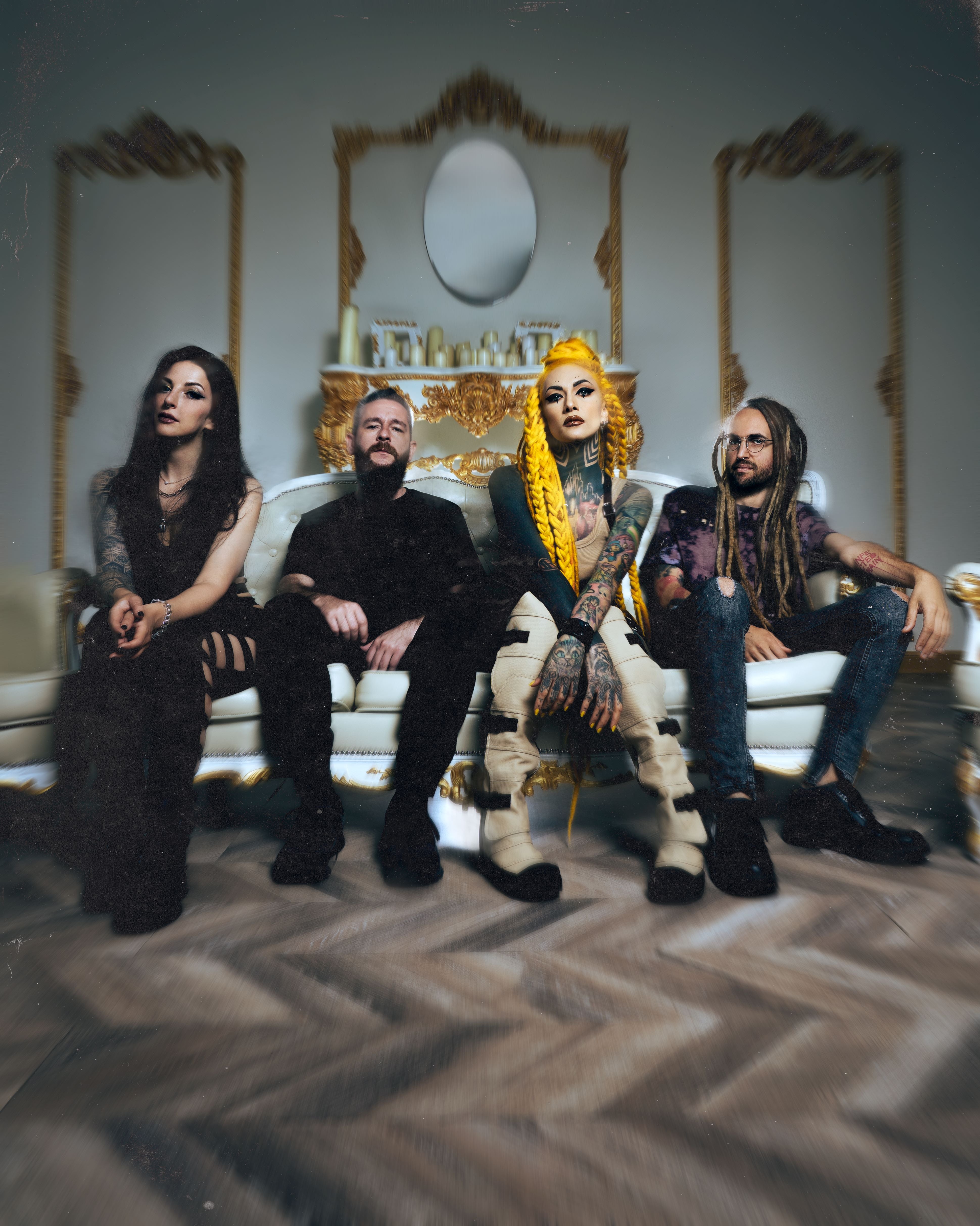 Infected Rain & Butcher Babies - Mutation Phase in Europe Tour