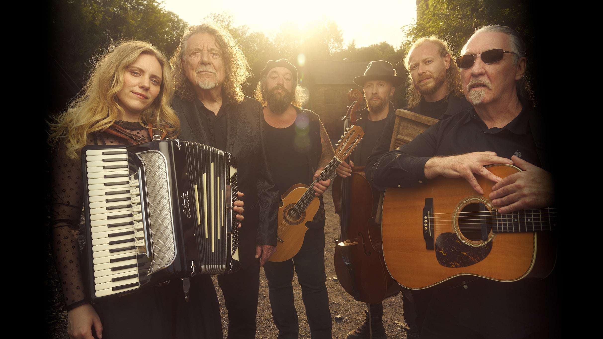 ROBERT PLANT WITH SAVING GRACE and SUZI DIAN