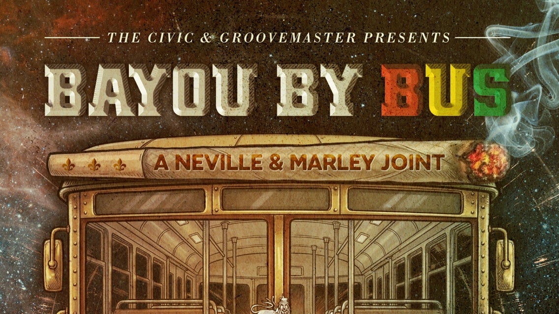 Bayou by Bus performing the music of Jamaica: A Neville & Marley Joint