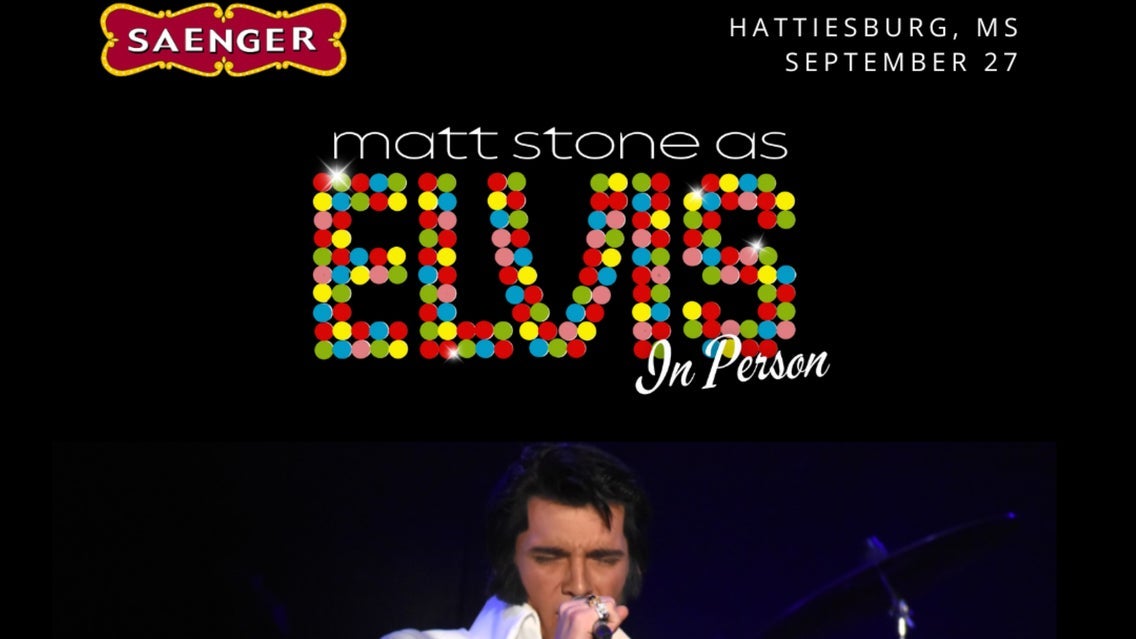 "ELVIS: in Person" Starring Matt Stone and the TEC Band