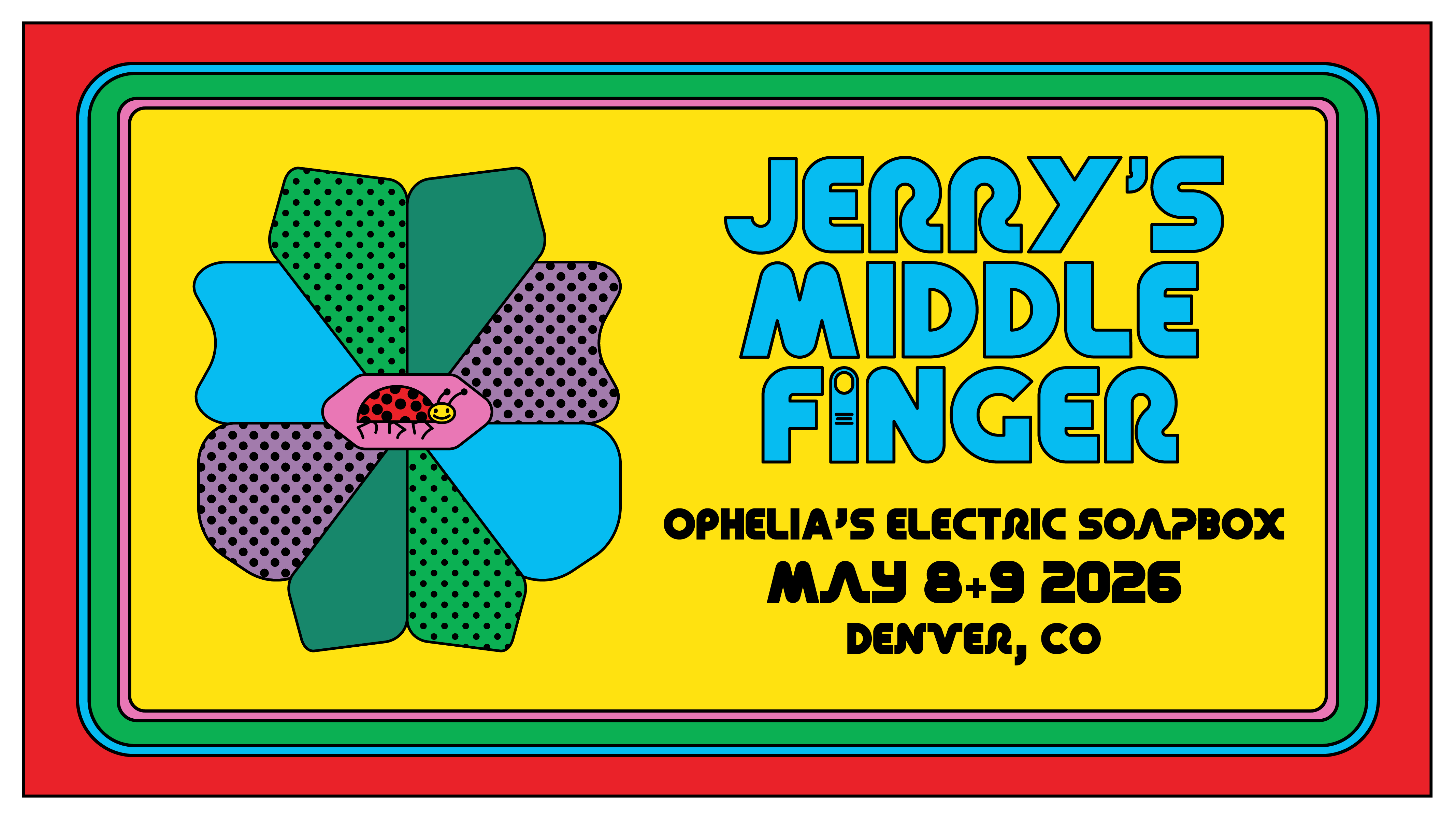 2-Day Pass - Jerry's Middle Finger