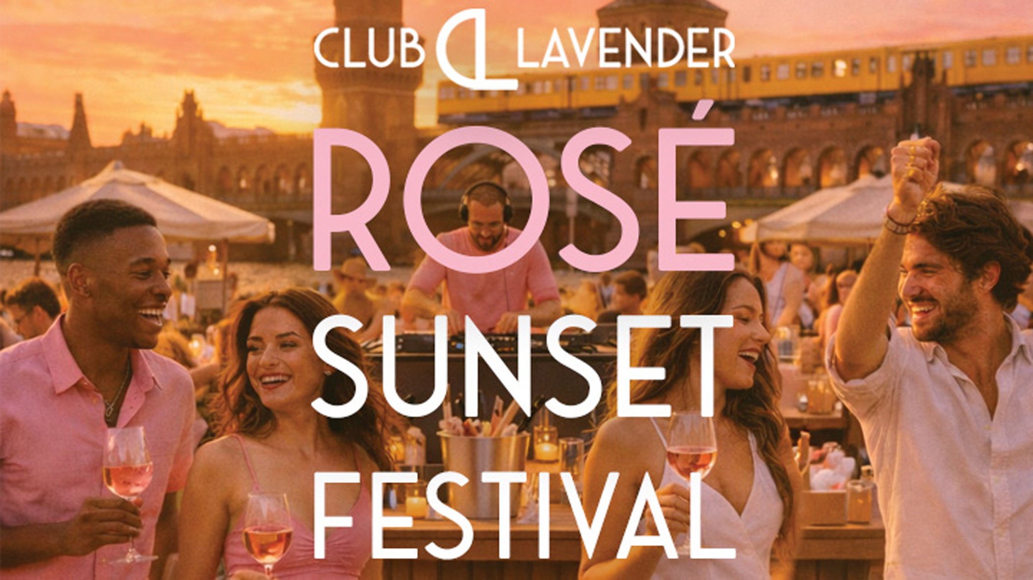 Club Lavender Rosé Sunset Festival Berlin 2026