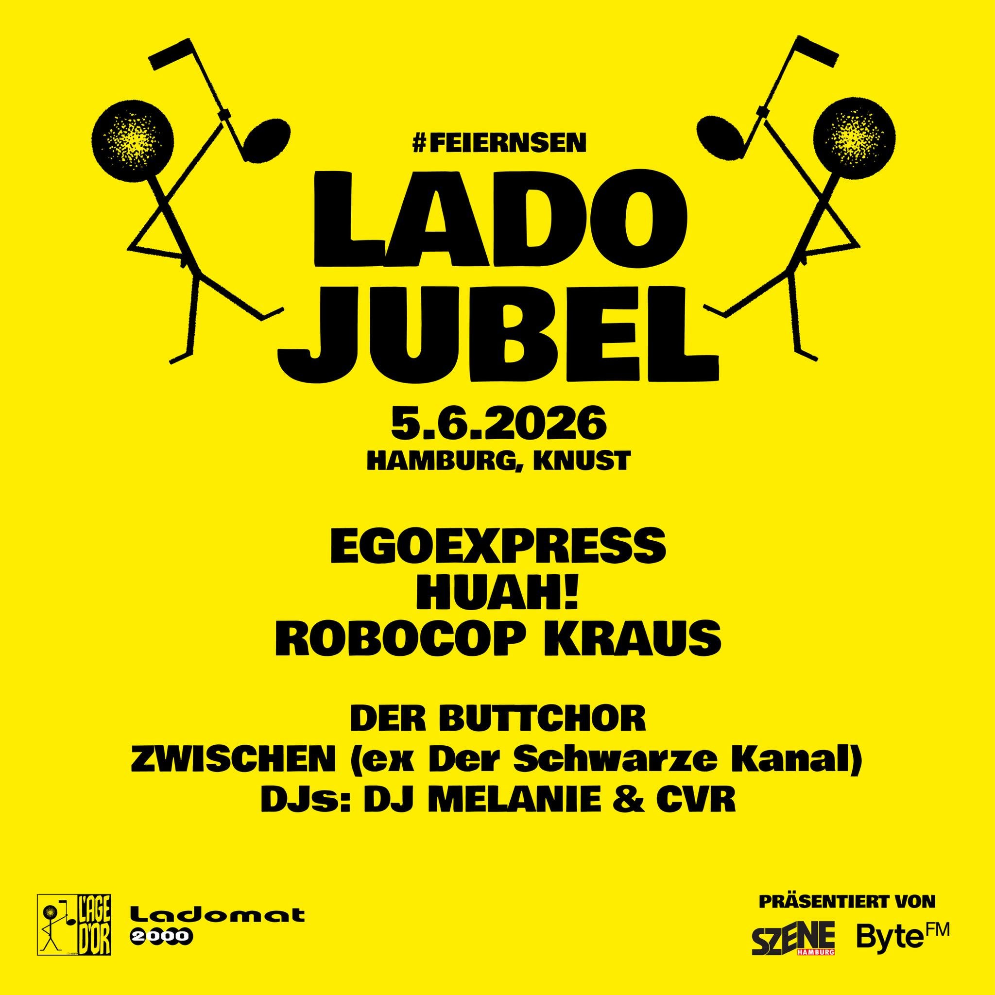 HUAH! + ROBOCOP KRAUS + EGOEXPRESS