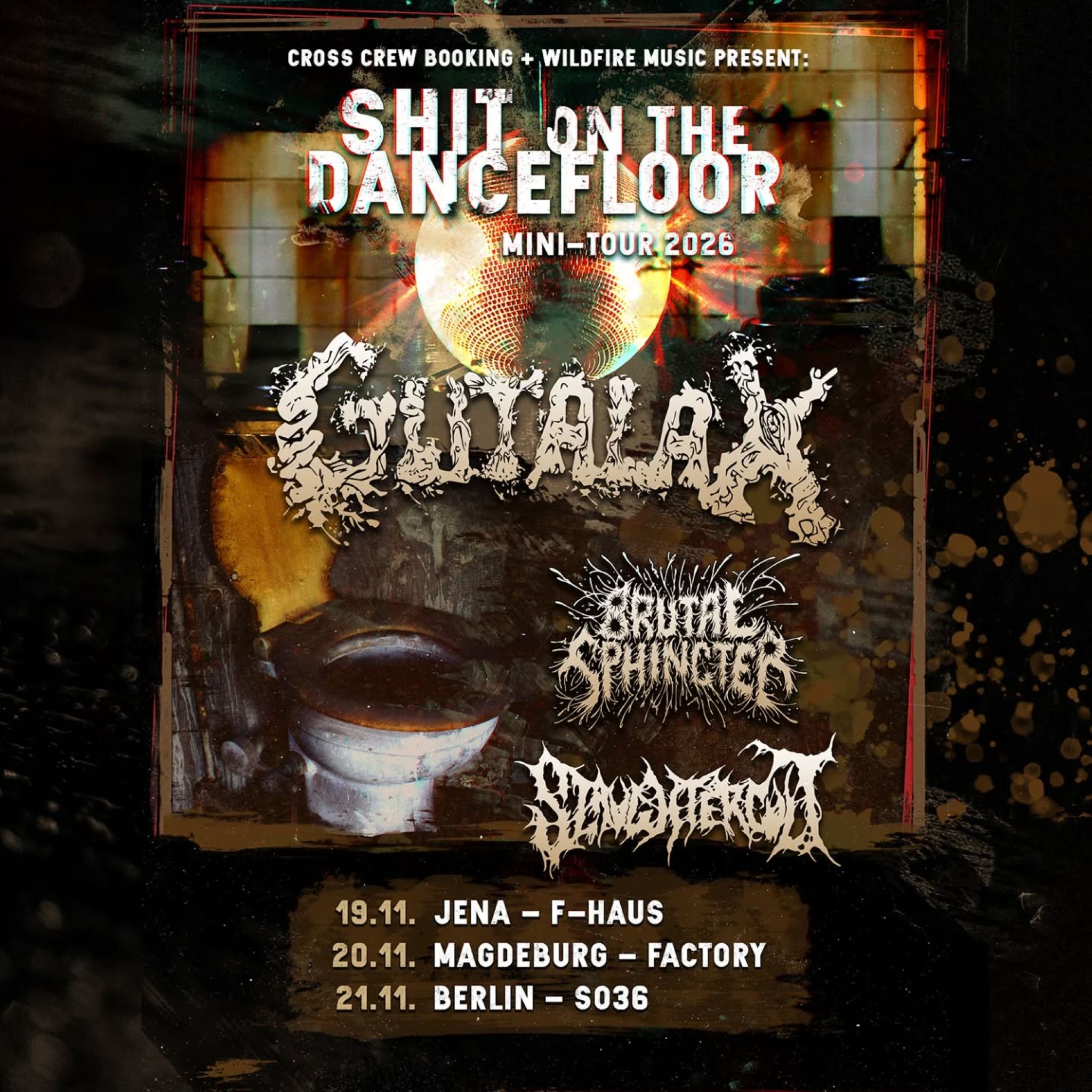 Gutalax – "Shit on the Dancefloor Mini Tour 2026"