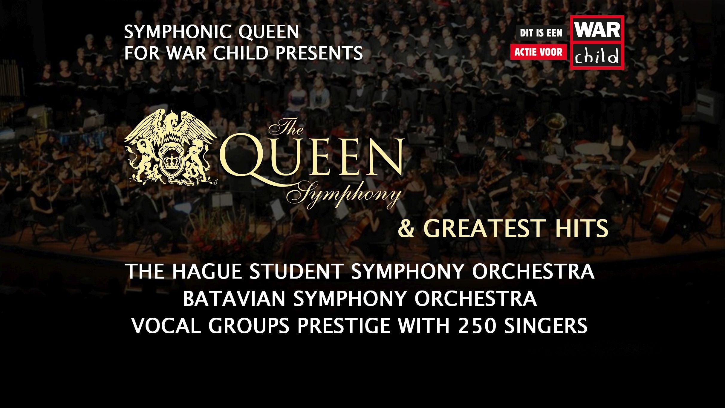 Symphonic Queen for War Child Familie Matinee