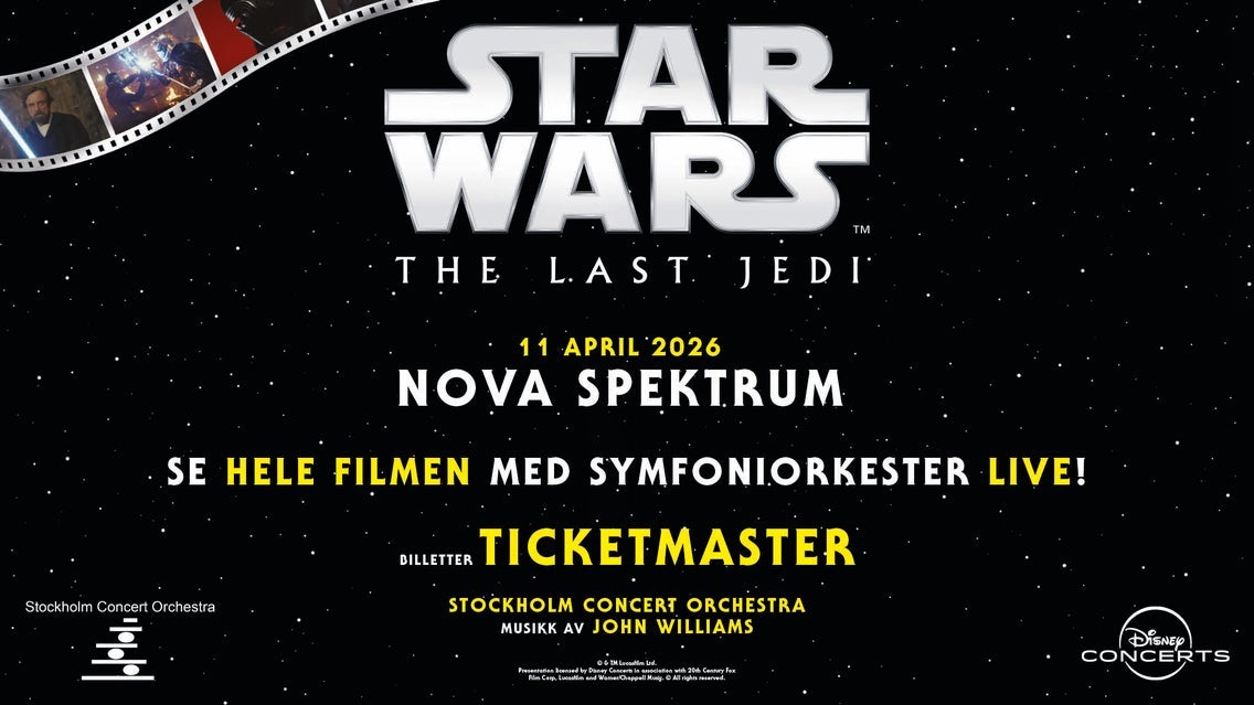 Star Wars: The Last Jedi in Concert w/ New Jersey Symphony Orchestra