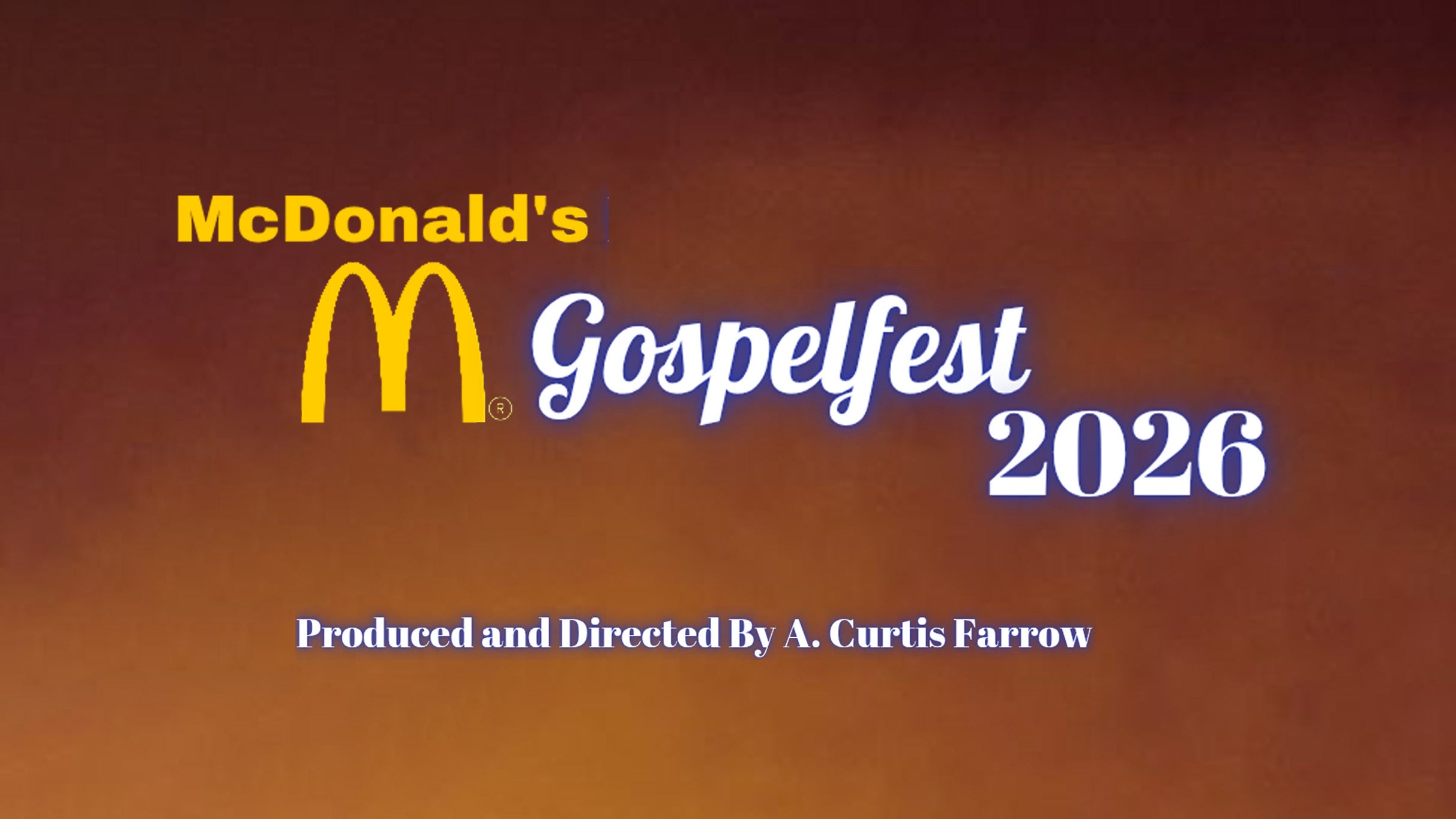 McDonald's Gospelfest 2026