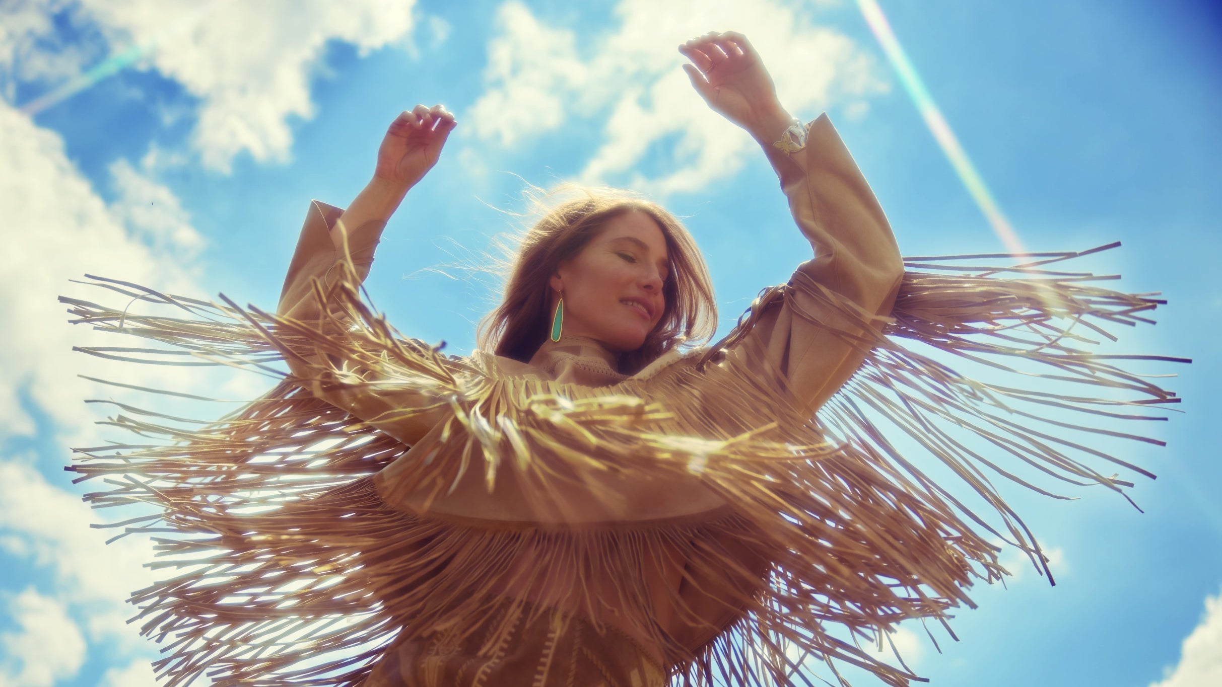 Caroline Jones with Alyssa Bonagura