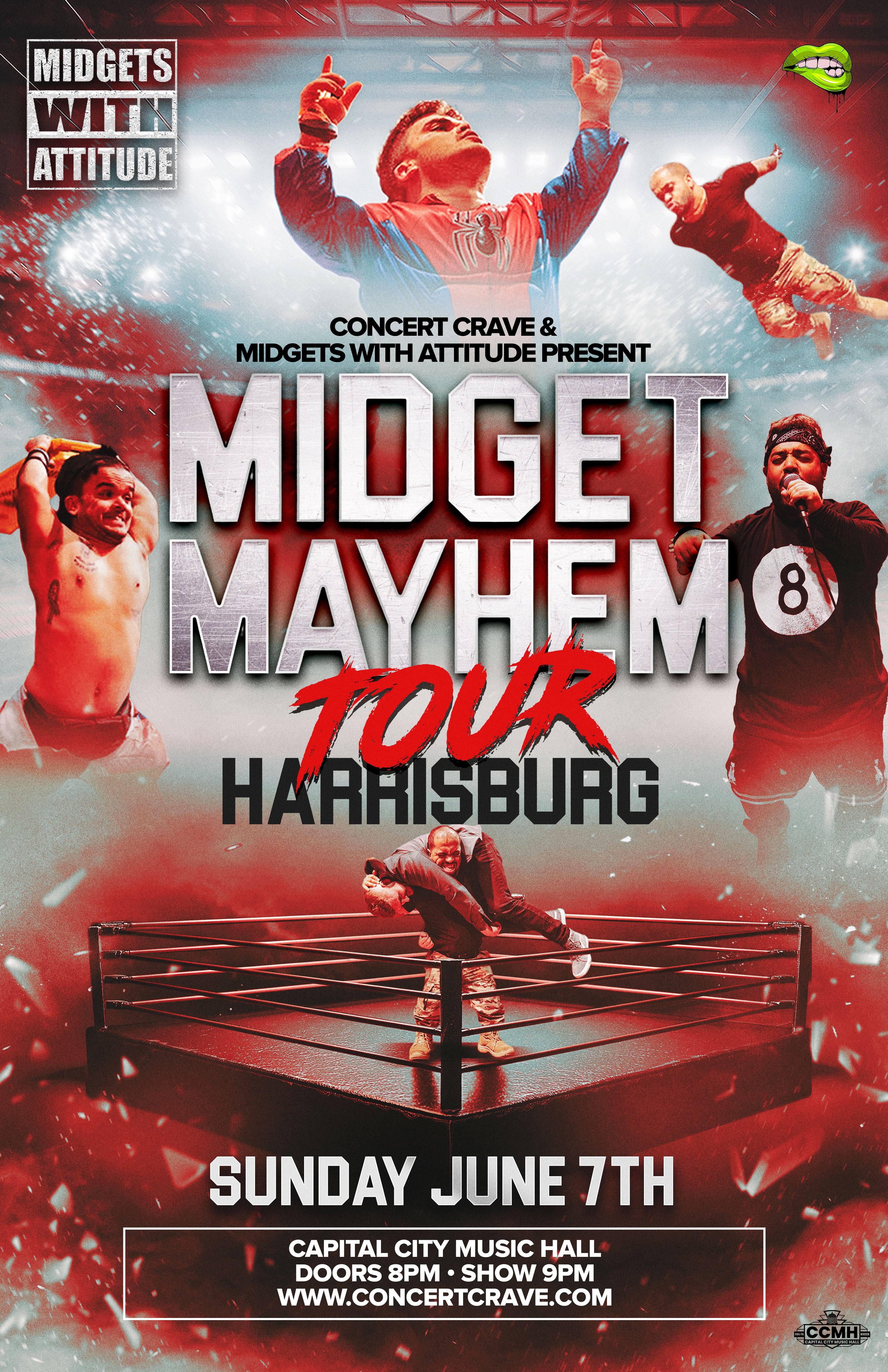 Concert Crave Presents: Midget Mayhem Tour