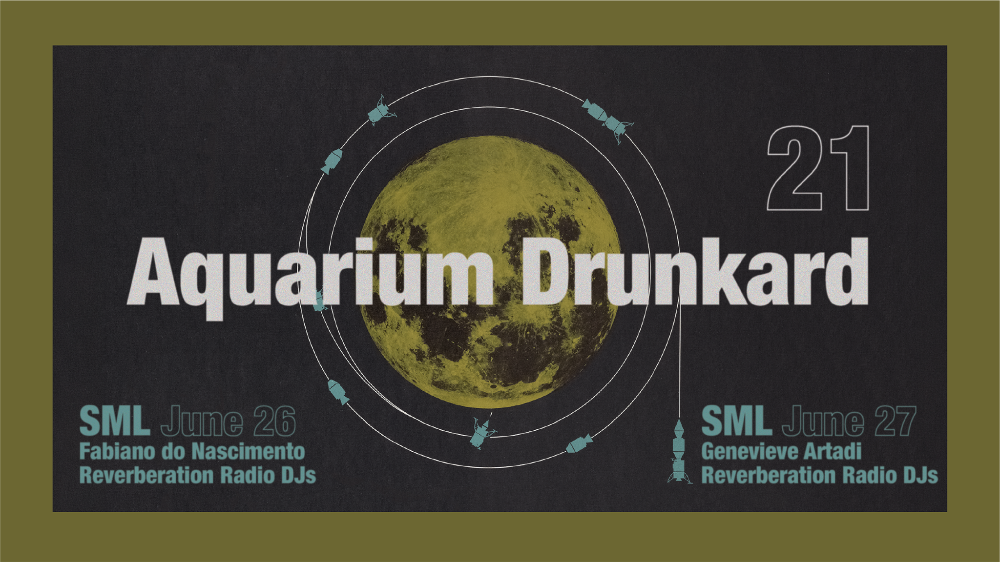 Aquarium Drunkard 21st Anniversary: SML w/ Fabiano do Nascimento