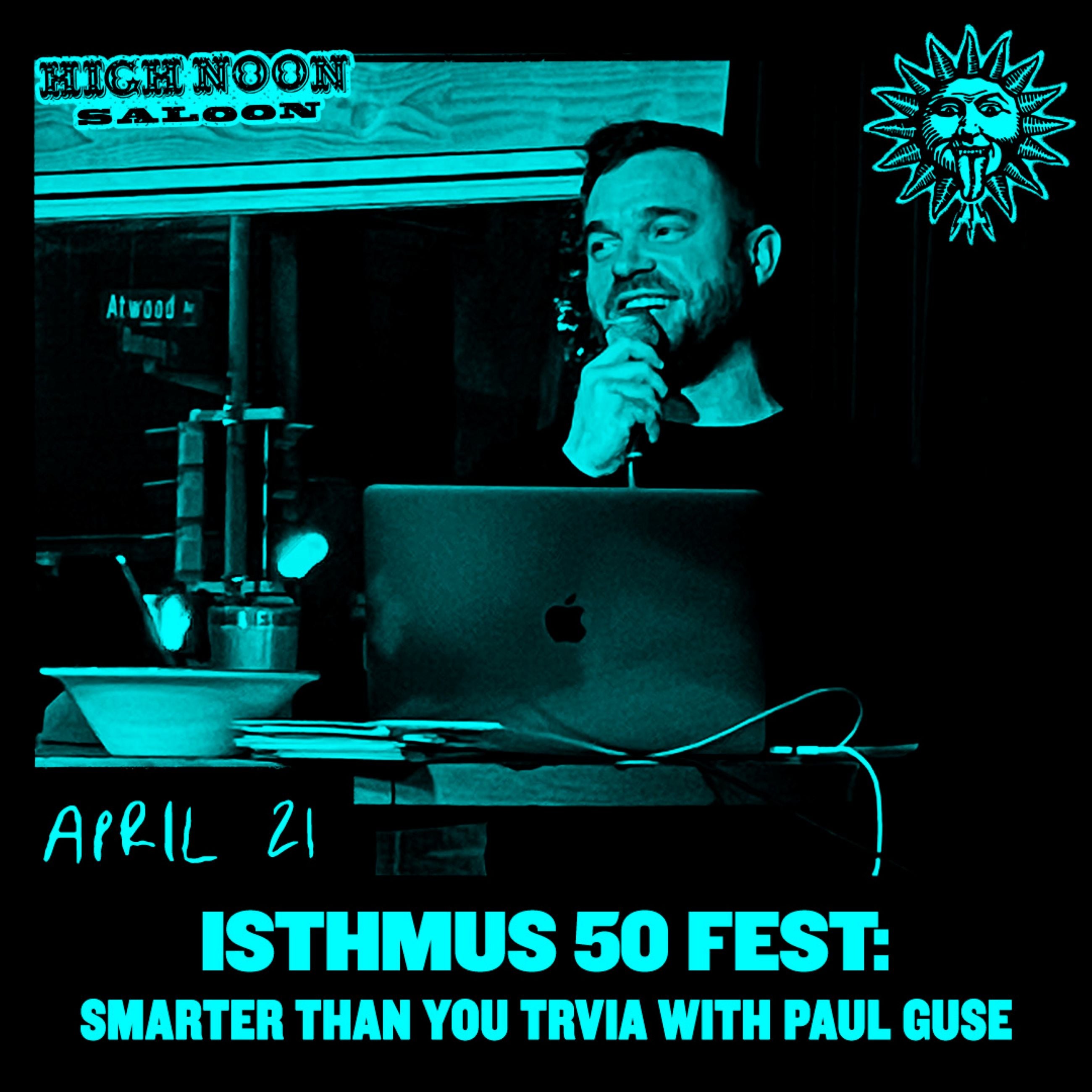 Isthmus 50 Fest Smarter Than You Trivia with Paul Guse