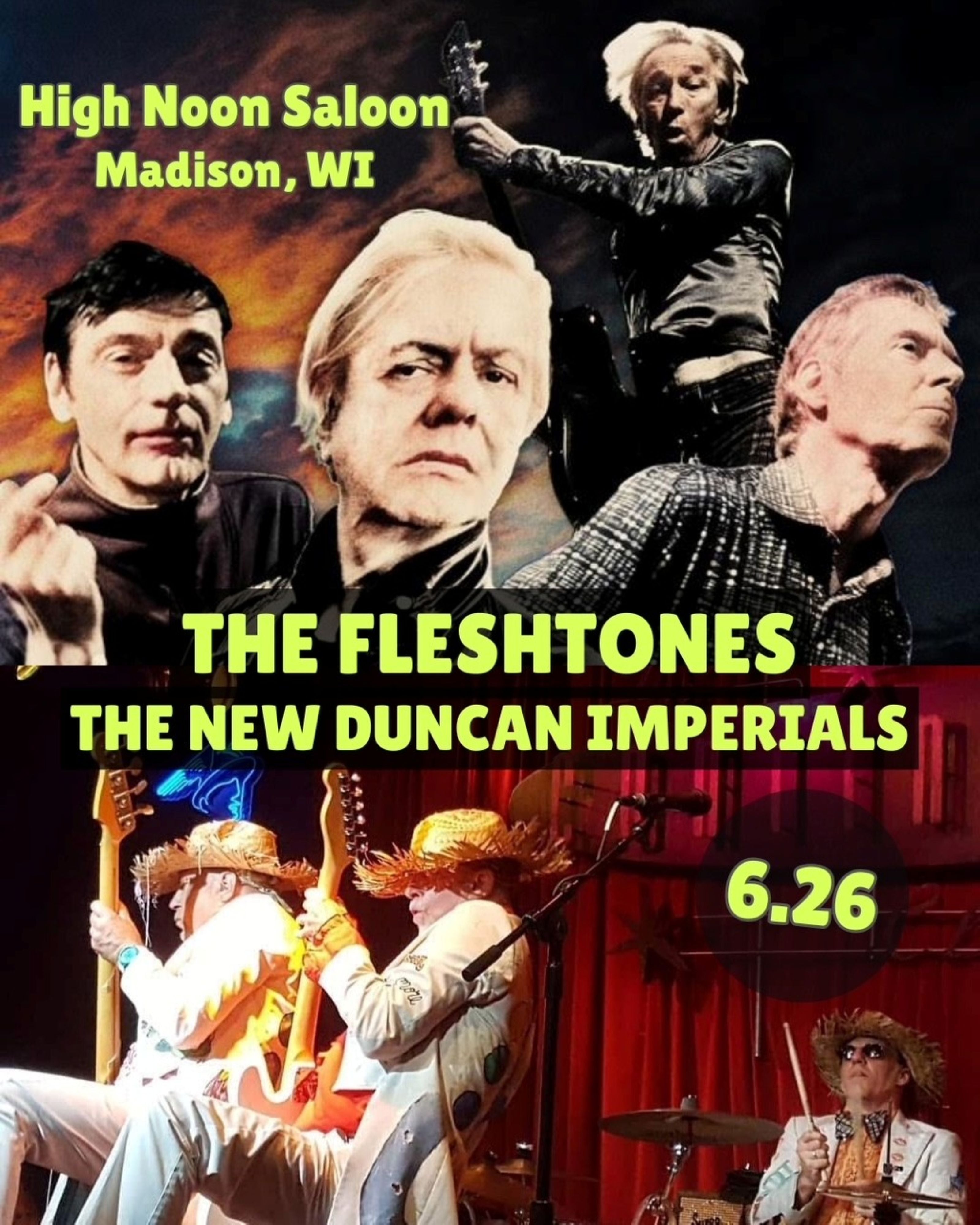 The Fleshtones and New Duncan Imperials