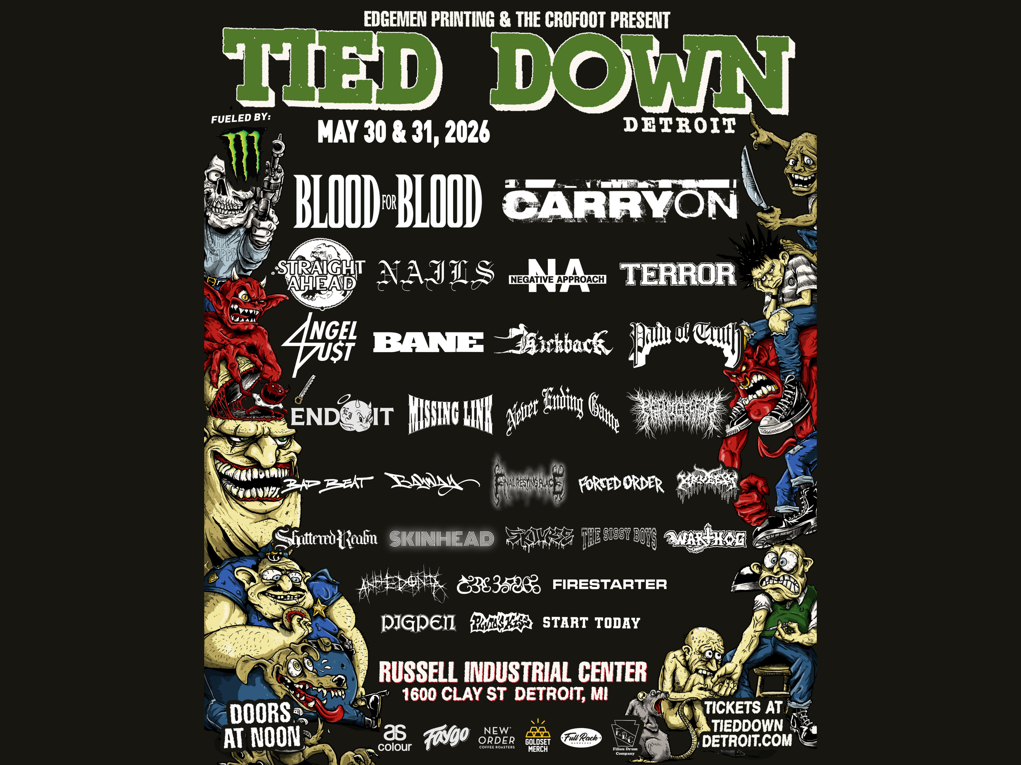 Tied Down Detroit 2-Day Pass