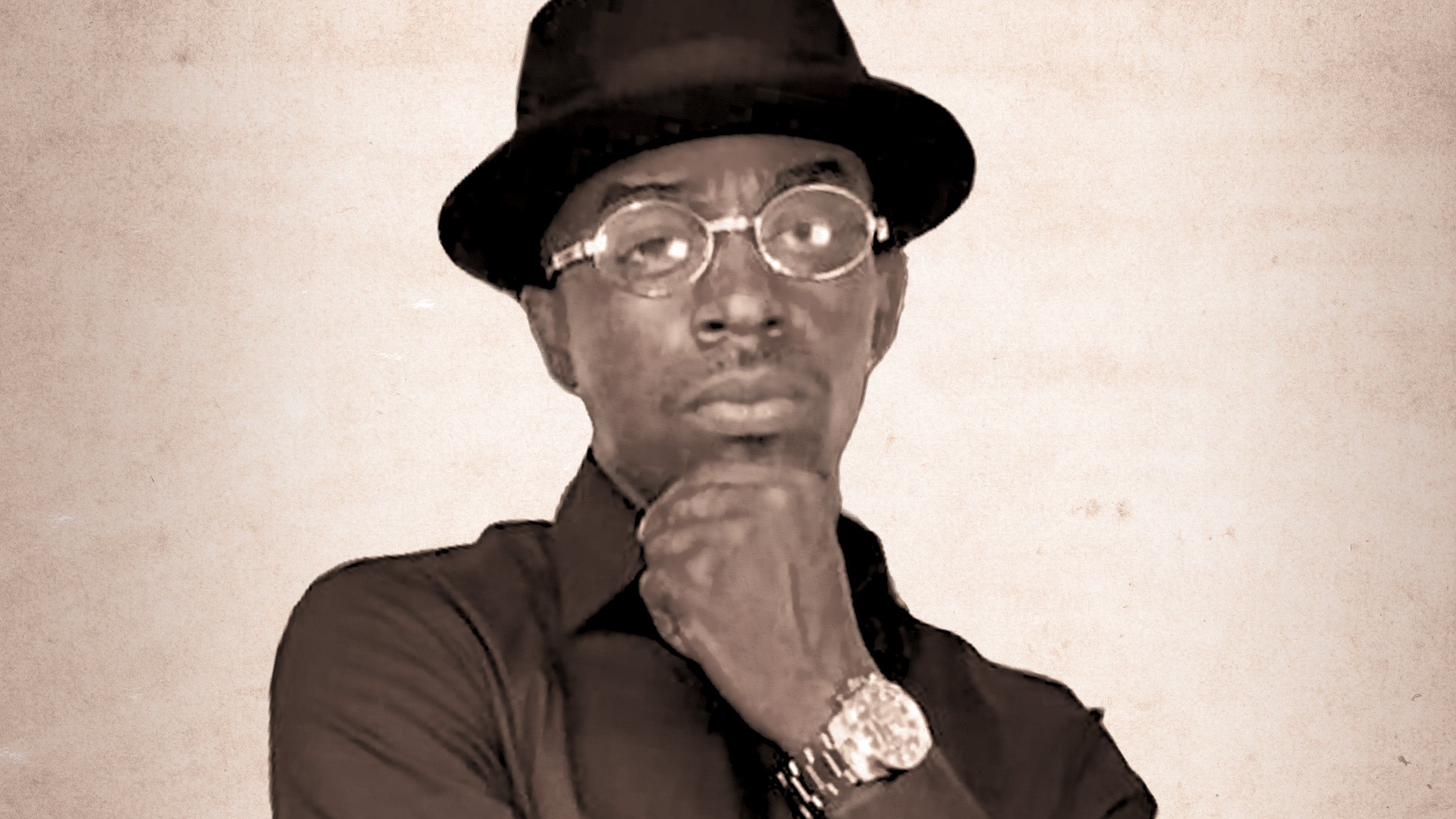 Denim & Diamonds All White Party: King George, Marcellus and guests