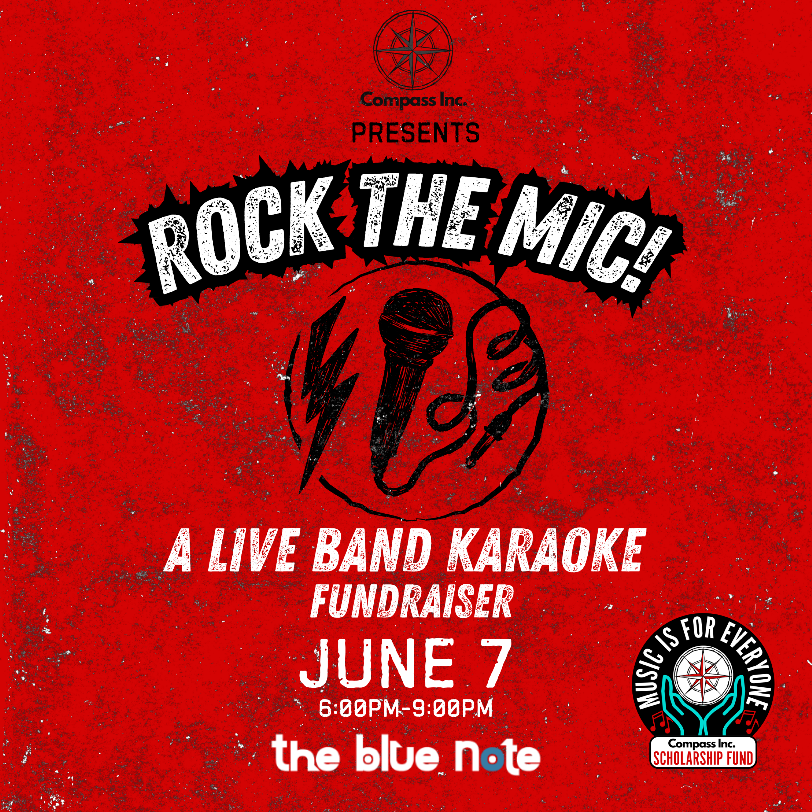 Compass Inc. Presents Rock the Mic: A Live Band Karaoke Fundraiser