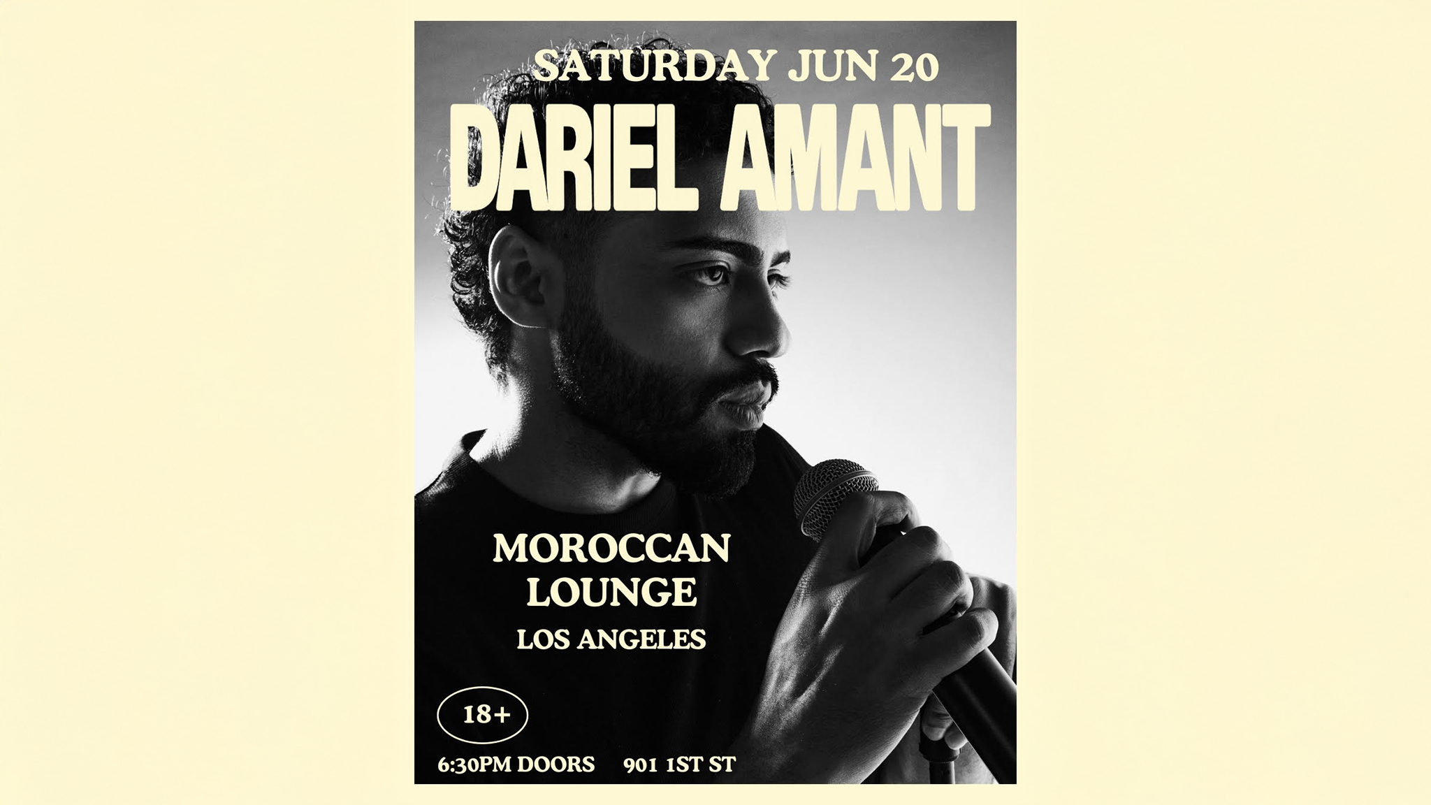 SOB's Presents: Dariel Amant
