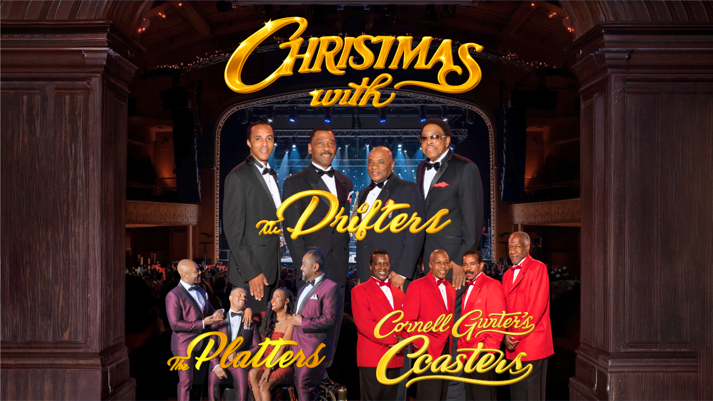 Christmas with The Drifters, The Platters & Cornell Gunter's Coasters