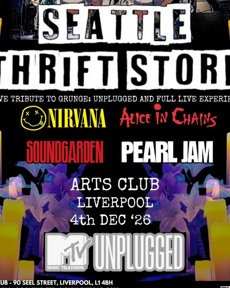 Seattle Thrift Store - a live tribute to Grunge