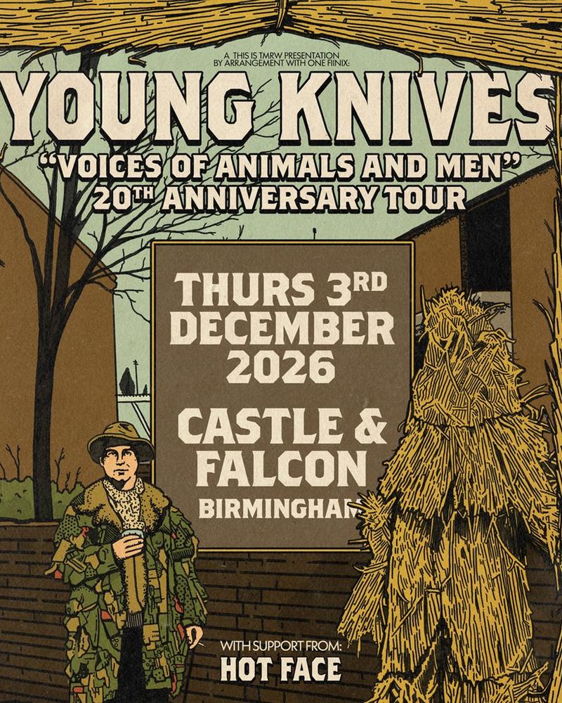 Young Knives - "Voices of Animals & Men" 20th Anniversary Tour